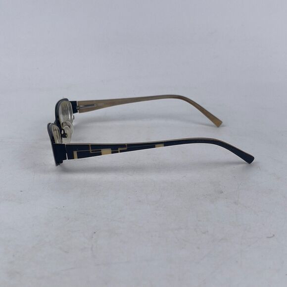 Cosmopolitan Divine Eyeglasses Frame Women Black Rectangular Full Rim 48-17-135 - Picture 3 of 13